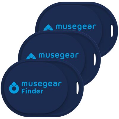 musegear finder mini (azul oscuro) - paquete de 3