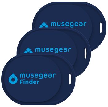 musegear finder mini (bleu foncé) - pack de 3 1