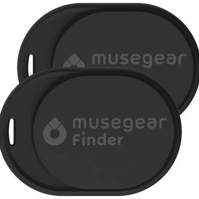 musegear finder mini (negro) - paquete de 2