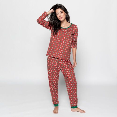 Pijama Algodón Orgánico New Xmas Producto de Comercio Justo