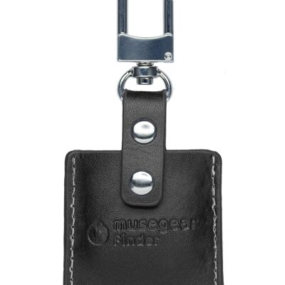 musegear finder 2 with leather tag (black)