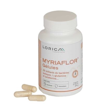 Complemento alimenticio natural - Myriaflor® (Cápsulas)