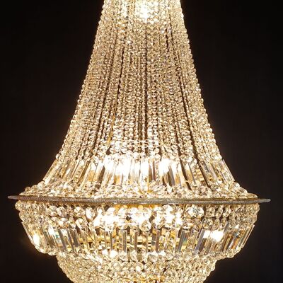 LUSTRE EN CRISTAL, LUSTRE, LUSTRE DE STYLE FLORENTIN