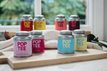Coffret de départ à thé POP - thé aux superaliments biologiques avec le Red Dot Design Award 1