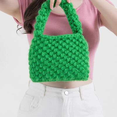Handmade Knitting Crochet Bag