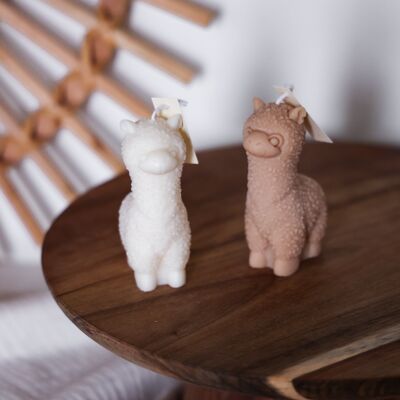 Alpaca candle