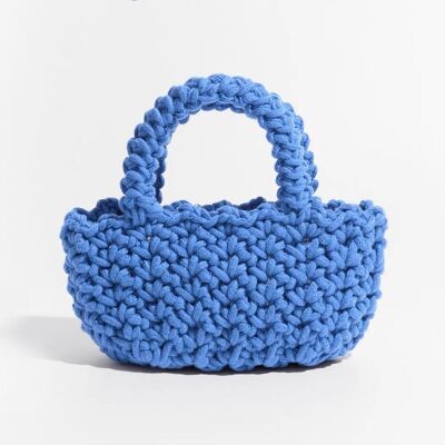 Handmade Knitting Crochet Bucket Bag