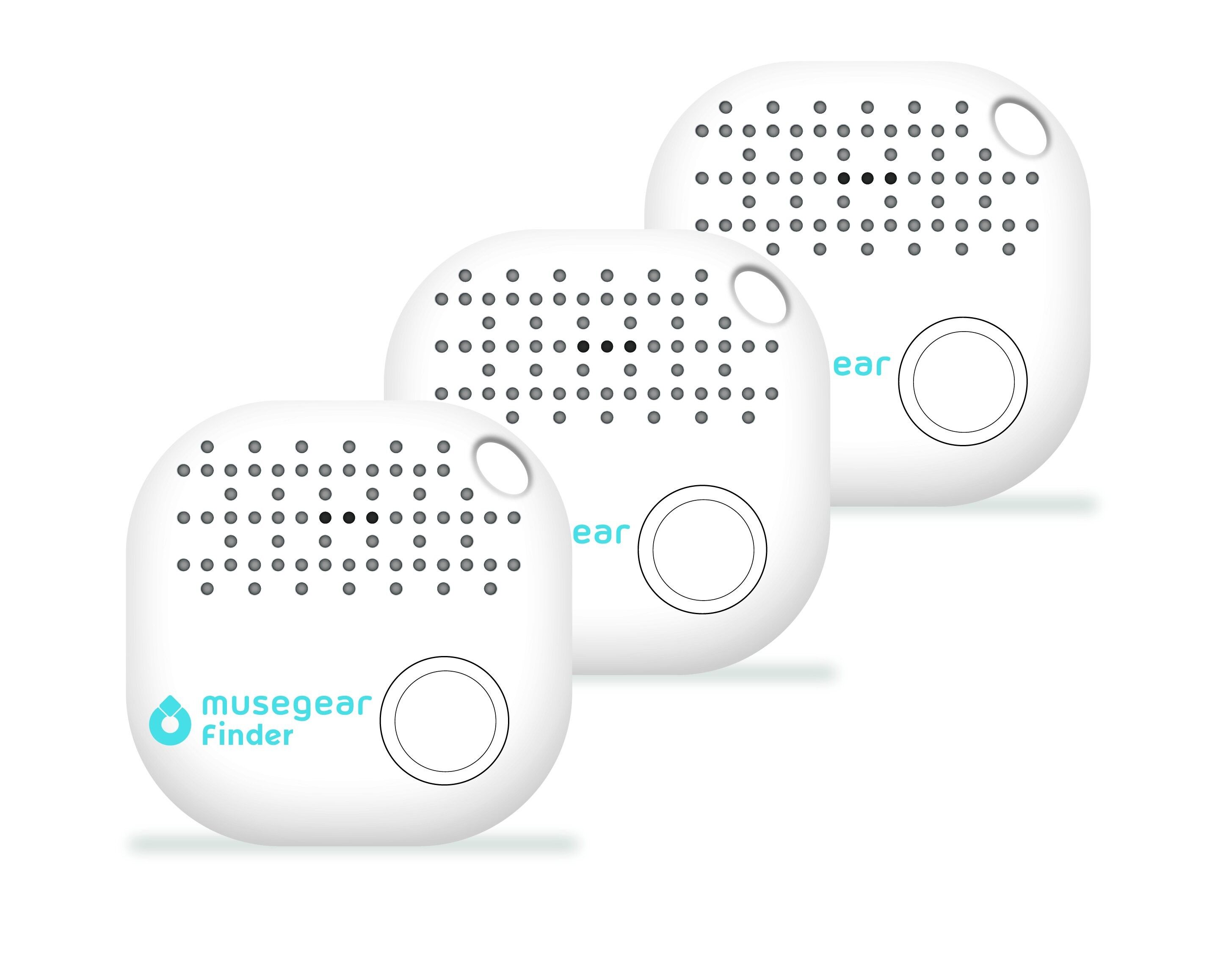 musegear finder 2 (weiß) - 3er Pack