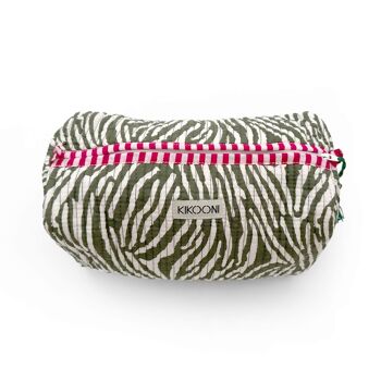 sac cosmétique fait main « Desert Zebra » 10