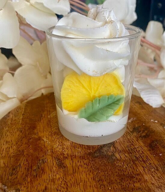 Mini-Gourmet-Zitronen-Baiser-Kerze