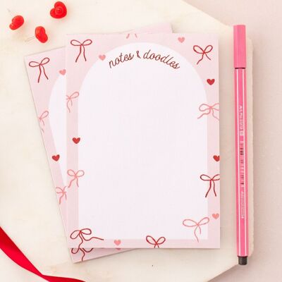 Notes & Doodles A6 Desk Pad