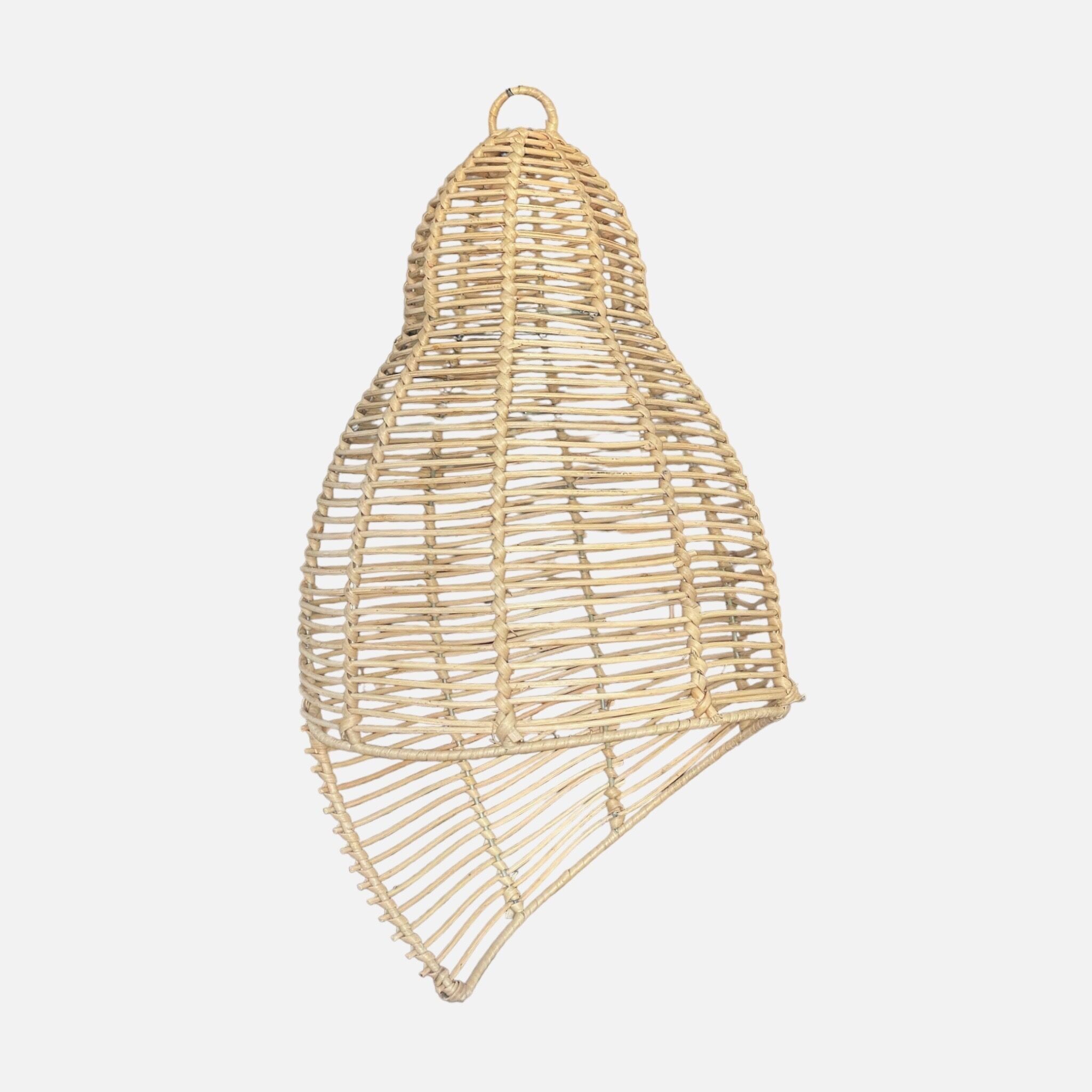 Melaya Shell Rattan Lampshade