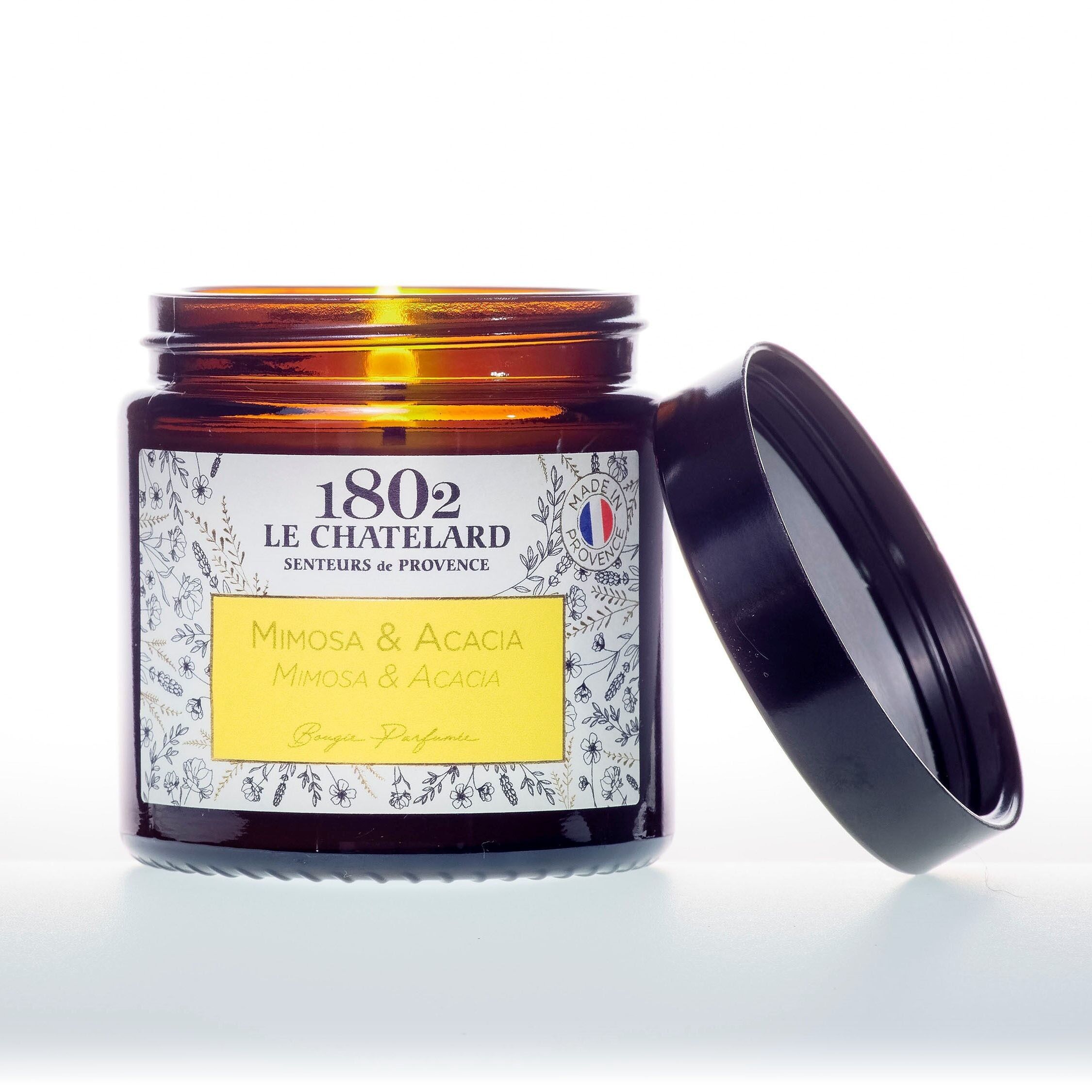 CANDELA PROFUMATA MIMOSA - ACACIA, COLLEZIONE AUTENTICA