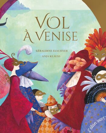 Livre pour enfant - Vol à Venise 1