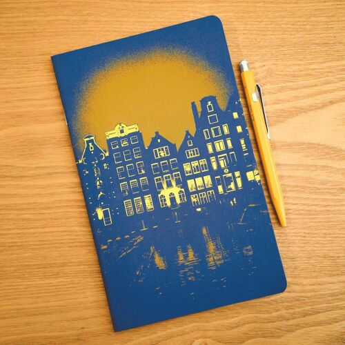Carnet A5 - Amsterdam - 64 pages lignées