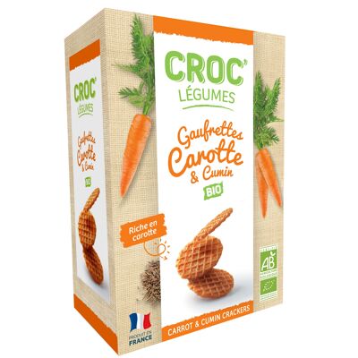 Croc' verduras zanahoria comino BIO 40g