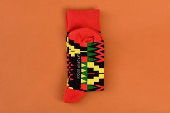 Chaussettes rouges Zion pour enfants 8