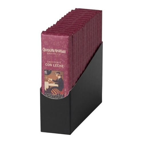 BARRE DE CHOCOLAT AU LAIT 18g - Display de 14 barres