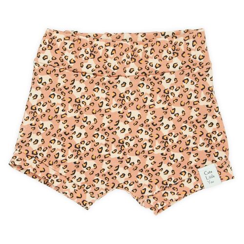 Short | Leopard | Pink beige