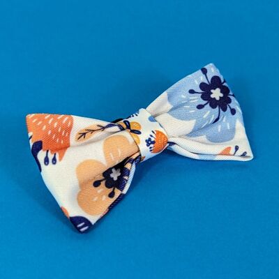 Spring dog bow tie