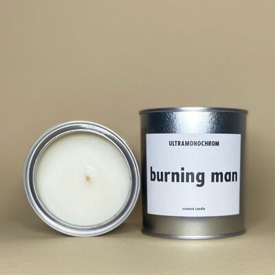 Burning Man scented candle