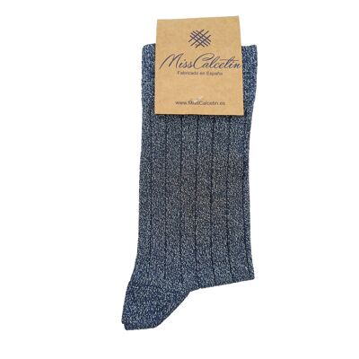 Miss Brilli Brilli Blue Low Cut Sock