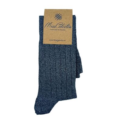 Calzini alti Miss Brilli Brilli blu