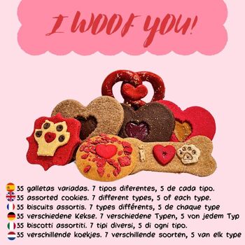 Snacks en vrac San Valentin - Snacks en vrac pour chiens Saint-Valentin 1