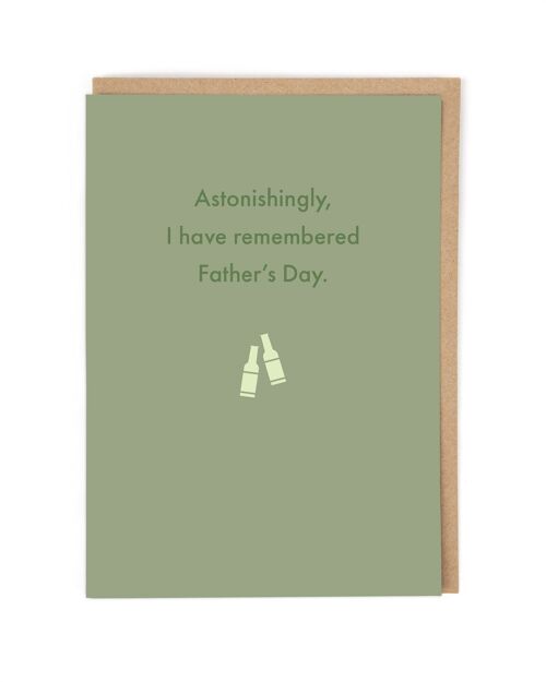 Remembered Father's Day Greeting Card