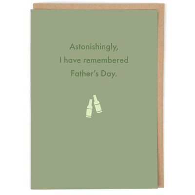 Remembered Father's Day Greeting Card