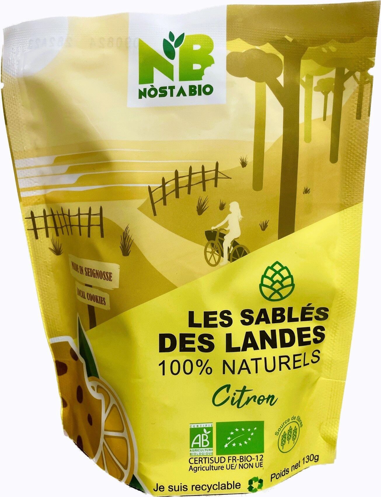 Vegane Zitronenkekse 130g