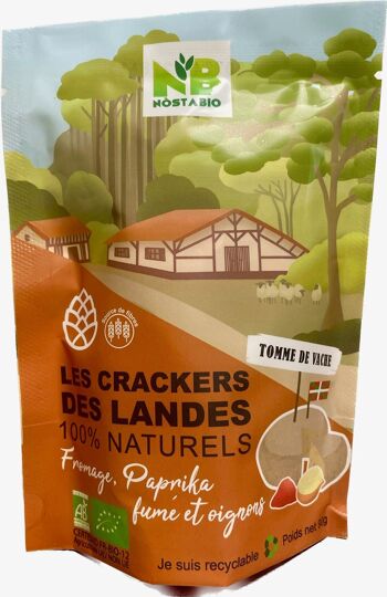 Crackers des Landes Tomme &  PAPRIKA