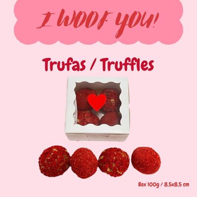 Caja de Trufas San Valentin -Saint Valentine´s  Truffles box