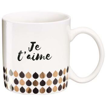 Mug cadeau Je t'aime 2