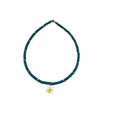 Collier Sunshine vert