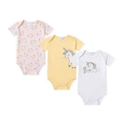Bodysuits Set of 3pcs baby girl Unicorn