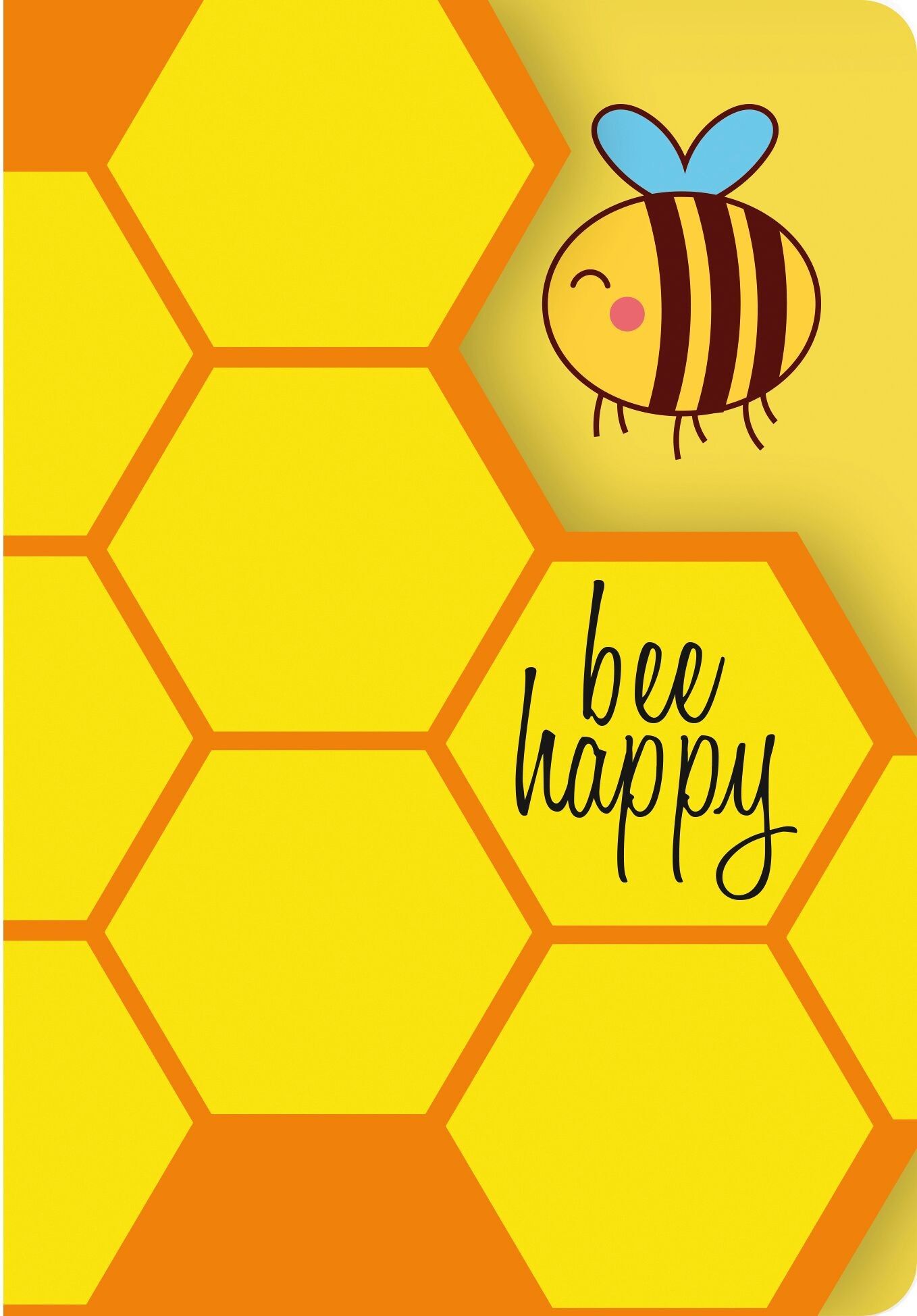 Fun-Cut double card “Bee Happy”