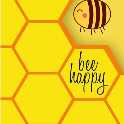 Fun-Cut double card “Bee Happy”