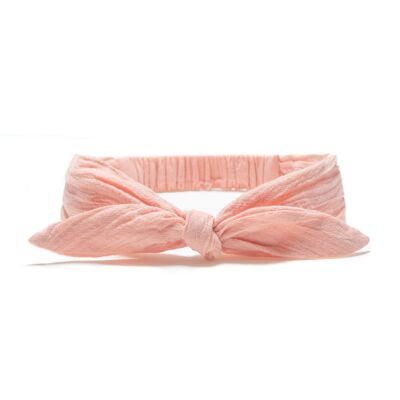 Girl's Headband with Pink Bow