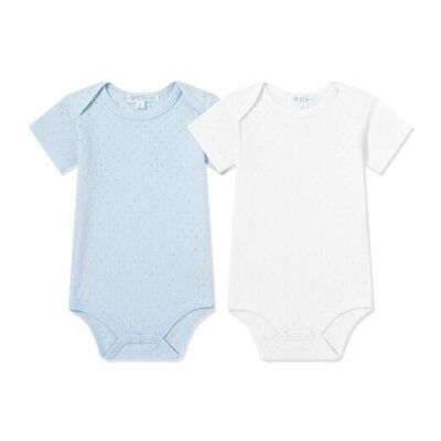 Set of 2 pieces of bodysuits-2 Colors