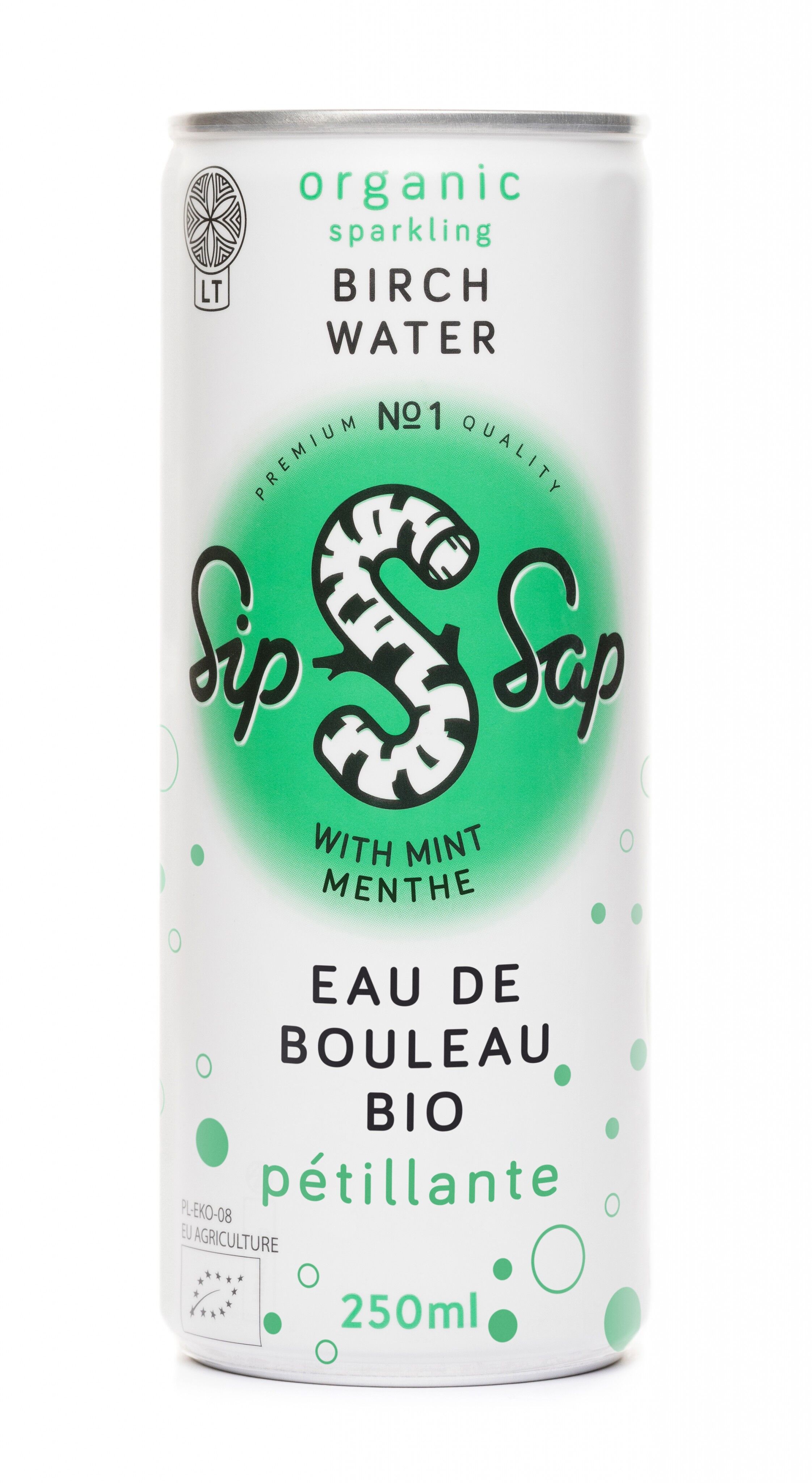 SIP SAP - MENTA FRIZZANTE DI BETULLA BIOLOGICA 25cl