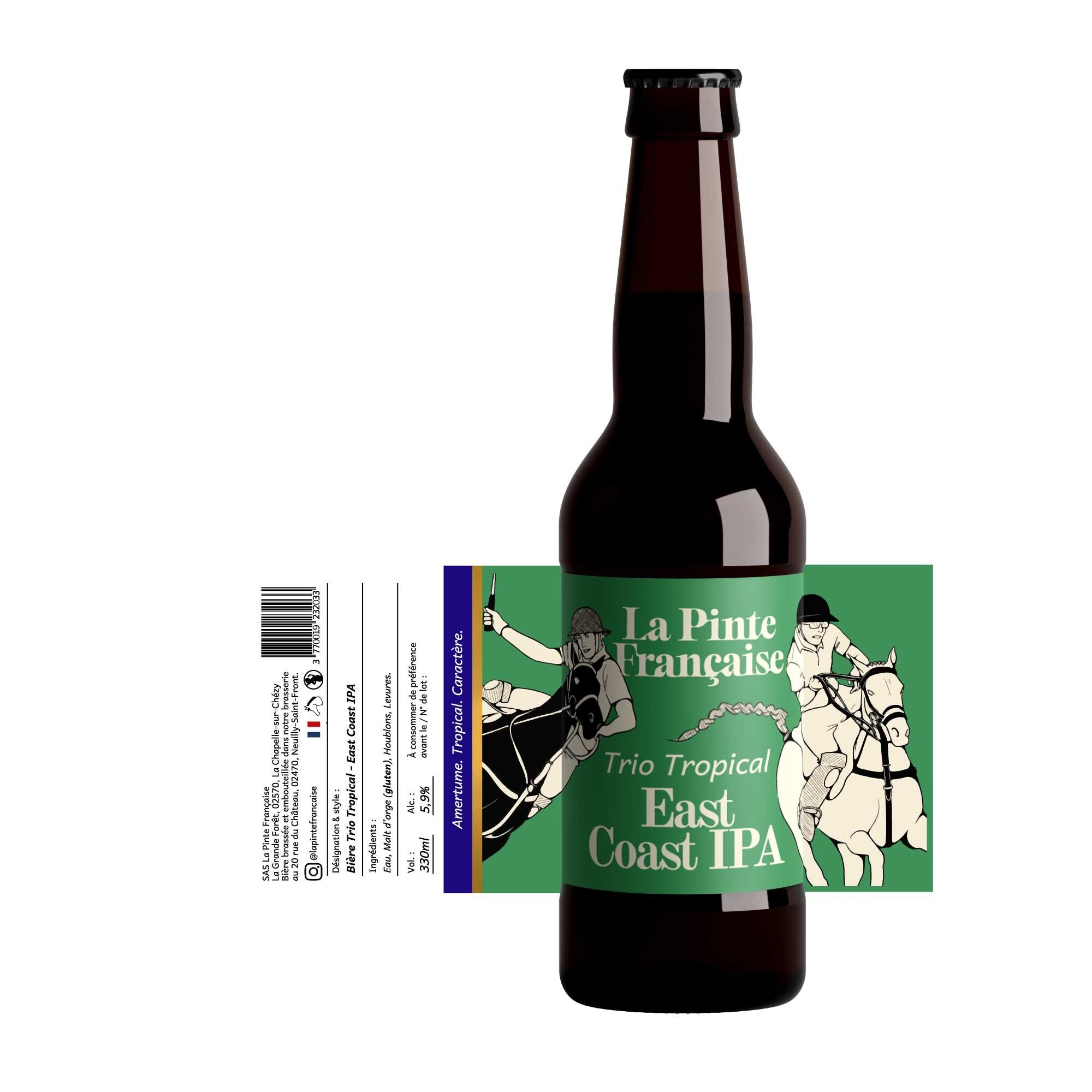 Bière IPA - Trio Tropical (33cl)