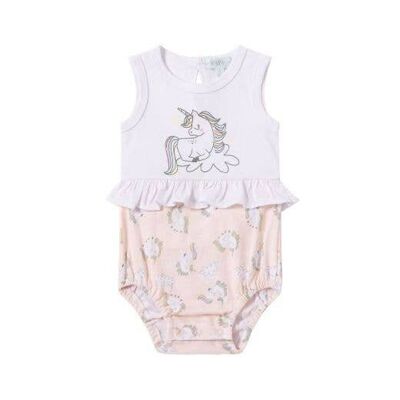 Baby girl sleeveless pajamas Rompers