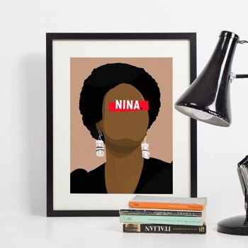 Affiche Nina Simone - 30X40 cm 2