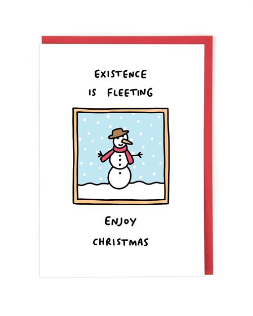 Existence is Fleeting Christmas Card