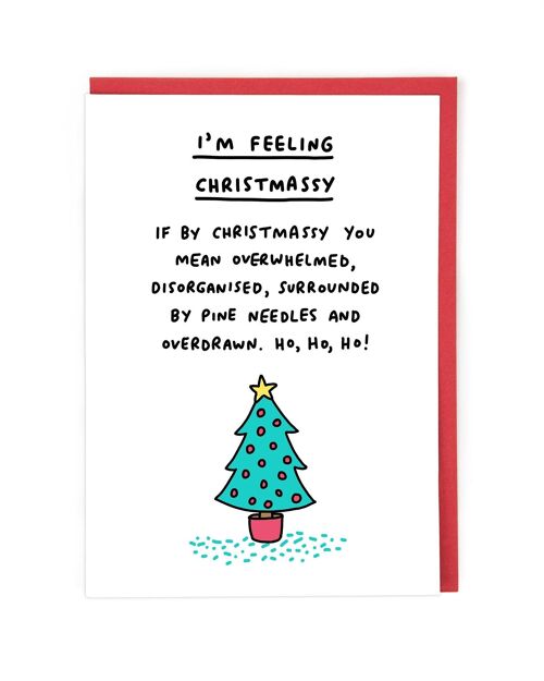 Feeling Christmassy Christmas Card