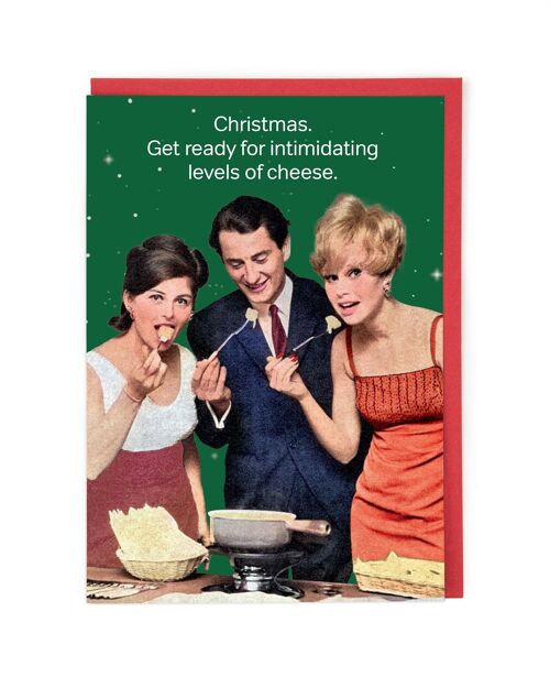 Levels of Cheese Christmas Card