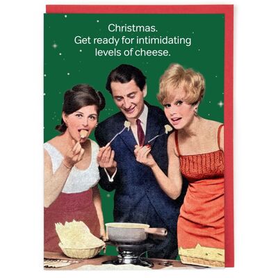 Levels of Cheese Christmas Card