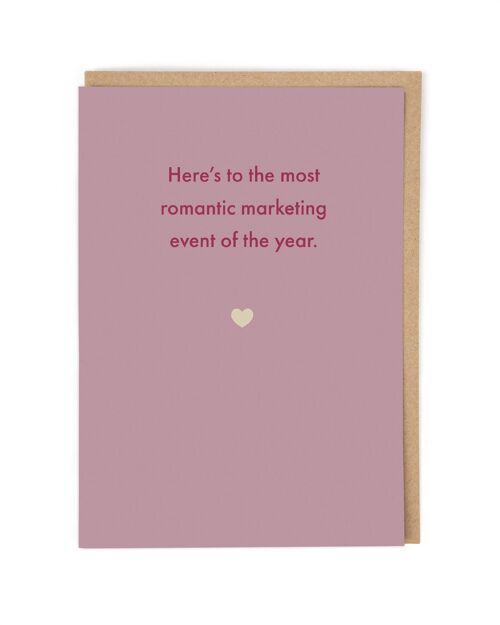 Marketing Event Valentine's Card
