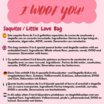 Sacs à biscuits/ Cookies sac Little Love 2